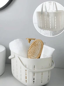 1 Pieza Cesta De Almacenamiento Ahuecada Para Escritorio, Organizador De Juguetes, Bocadillos Y Artículos Pequeños, Para Escritorio, Cocina, Baño