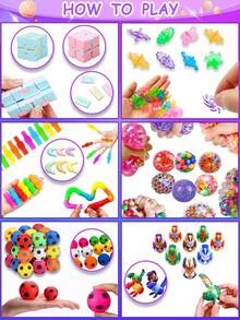 1 set de juguetes para gatos aleatorios, caja misteriosa sorpresa para gatos y paquete de regalo misterioso y divertido, caja ciega de regalo para mascotas - Multicolor - Ver 3