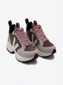 Women Wedge Sneakers - 鏽棕色 - 查看 3