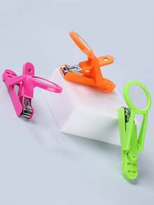 Large Nail Clipper And Magnifier, Classic Style, Durable Stainless Steel Fingernail And Toenail Clippers For Elderly, Precision Trimming Tool With Easy Grip - Multicolor - View 4