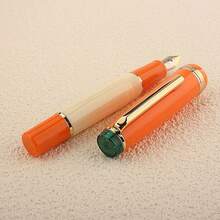 JINHAO 82 MINI Bút Máy Màu Acrylic Bút Spin EF F M Ngòi Vàng Mực Dễ Thương Bút Văn Phòng Học tập văn phòng phẩm - trái cam - Xem 4