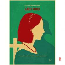 1入組買三送四經典電影海報電影懷舊印刷品復古海報復古家居客廳酒吧裝飾藝術油畫牆飾，無框 - 彩色 - 查看 23