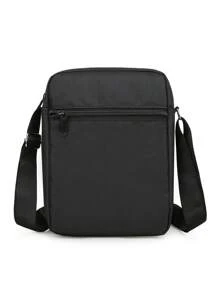 Borsa a tracolla multitasche in tessuto da uomo, colore unito (con decorazione a pendente), borsa da uomo casual per lo stile di strada, borsa per pendolari, borsa per articoli scolastici, regalo di laurea, borsa multifunzionale invernale da uomo, borsa da viaggio casual per il Ringraziamento, borsa nera, borsa da trekking con grande capacità, borsa multifunzionale da esterno, regalo per vacanze, regali di Natale, borsa a tracolla, borsa a tracolla, borsa a tracolla in pelle, borsa hobo, borsa da vita, borsa a tracolla, borsa da campeggio, borsa a tracolla estiva per il ritorno a scuola, zaino, borsa a tracolla, borsa in tela