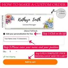 Acrylic Name Plates For Desks,Rectangle Engraved Name Plates,Desk Name Plate Personalized,Teacher Appreciation Gifts,Personalized Name Sign Gifts For Women,Custom Name Plate Gifts For Man,Personalized Plaque,Office Decor,Acrylic Desk Ornaments