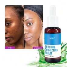 Serum chỉnh màu GZE - Tranexamic Acid Ester Salt và Niacinamide Dành cho vết thâm, tổn thương do ánh nắng và vết đồi mồi - Skincare Face - Màu xanh ngọc - Xem 1