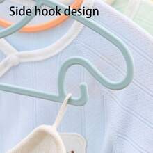20pcs/10pcs Multi-Function Children Clothes Hangers Baby Small Hanger Nonslip Infant Newborn Clothing Rack For Home Use Love Valentine