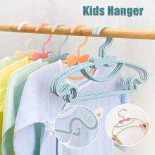 20pcs/10pcs Multi-Function Children Clothes Hangers Baby Small Hanger Nonslip Infant Newborn Clothing Rack For Home Use Love Valentine