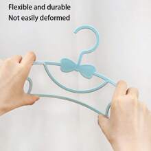 20pcs/10pcs Multi-Function Children Clothes Hangers Baby Small Hanger Nonslip Infant Newborn Clothing Rack For Home Use Love Valentine