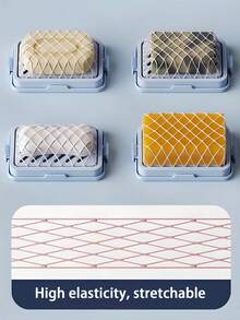 1/2入組雙層排水塑料肥皂盒，防漏攜帶式肥皂盒，適用於淋浴，健身房，學校，露營，假期，浴室工作臺肥皂整理盒 - 彩色 - 查看 6