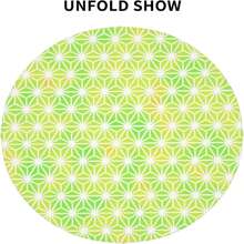 Green Star Pattern Round Tablecloths 60 Inch, For Outdoor,Buffet Table,Parties,Dinner, Kitchen,Wedding Table Cloth Cover Mat Decor - 60in - View 4