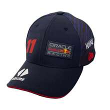 Gorra Carreras, Sergio Perez, Checo, Racing, Redbull, Gorra para hombres y mujeres. Moda Primavera/Verano Snapback Deportiva Edición Especial GP México, Miami, Japón, 2023, 2024 - Azul Marino - Ver 8