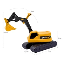 Trang Trí Phòng Ô Tô & Xe Đua Trẻ Em - Màu vàng - Xem 3