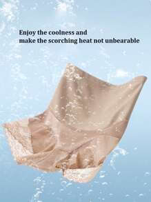 1pc New High-Waisted Thin Breathable Seamless Tummy Control Panties