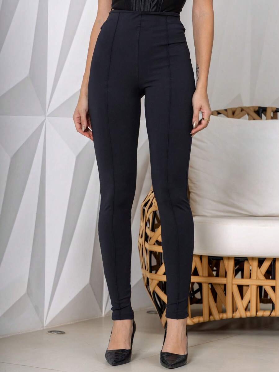 Calça Feminina Montaria Nervura Poliamida