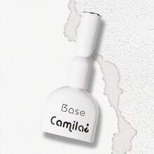 Camila¿ 甲油底油和亮光面層，指甲油底膠和密封層套裝，指甲底層和亮光面層凝膠，凝膠底膠和亮光面層，提供專業保護和持久光澤，防止指甲層重疊，提供高光澤，適用於個人指甲工作室，美甲沙龍，家居和女性個人用作禮物，容量0.5盎司 - 無色 - 查看 7