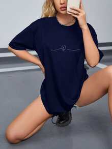 Women T-Shirts - Azul Marino - Ver 1