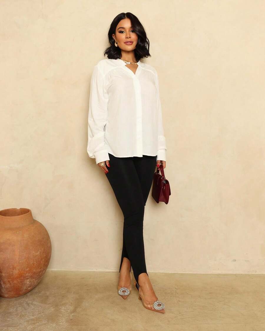 Women Leggings - 黑色 - 查看 1