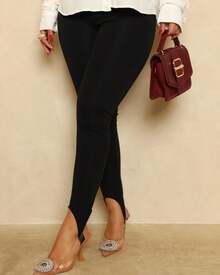 Women Leggings - 黑色 - 查看 3