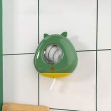 1个随机款式的壁挂式保鲜膜收纳盒，厨房保鲜膜整理盒，浴室浴帽收纳盒 - 彩色 - 查看 8