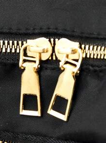 Minimalist Solid Color Stitching Large Capacity Outdoor Backpack, Shoulder Bag