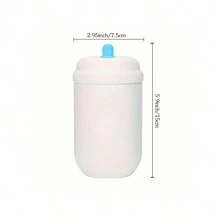 1 件椰子树彩绘迷你真空杯、不锈钢真空瓶、咖啡杯、旅行保温杯、360 毫升松果杯 - 彩色 - 查看 2