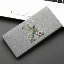 Bloemen Bloem Letter Patroon Stijl Vrouwen Multifunctionele Clutch Voor Telefoon En Geld Cadeau Cadeau Cadeaus Voor Leraren Mode Zakelijk Slank Retro Draagbaar Veelzijdig Creditcard ID-kaart Geldopslag Zakelijk Casual Witteboordenwerkers College Portemonnee Portemonnee Organizer Portemonnees Voor Dames Mini Cadeau Leraar Cadeau Tas Cadeau Voor Vrouwen Portemonnee Portemonnee Lange Portemonnee - Grijs - Bekijken 20