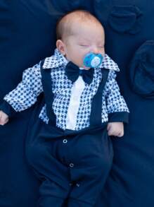 Baby Boys Jumpsuits - 藏蓝色 - 查看 2