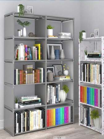 2/3/4/5/6 Layers Bookshelf Kitchen Storage Rack Living Room Book Shelf Typewriter Librero Shelving Coffee Tables Bookshelfe Wall Book Organizer Fall Home Decor 