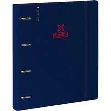 4 RING BINDER 35MM WITH REPLACEMENT MUNICH "ROYAL" - Officially Licensed Ring Binder - Exclusive Design - Ideal For Daily Use - Durable Material - Compatible With A4 Sheets - 彩色 - 查看 2