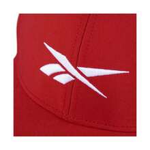 Reebok | Men's Range Embroidered Logo Cap |  | Men Baseball Cap - Vector Red - View 3