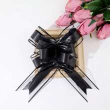 10pcs Large Bowknots, Ideal For Gift Wrapping, Parties, Birthday Gifts, Wedding Ribbon Bows For Baskets Or Flower Decoration, Easter Gifts Back To School Valentine Day