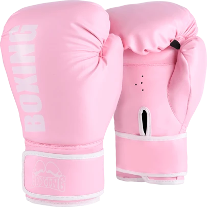 قفازات ملاكمة مراهقين من جلد PU زوج واحد، قفازات تدريبية احترافية للرجال والنساء البالغين، مناسبة للأكياس الرملية، فنون الدفاع عن النفس، تايكوندو، رياضة الكيك بوكسينج، تدريب القتال ومباريات الملاكمة