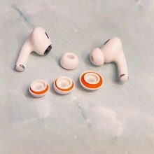Memory Foam Earbud Tips, Replacement Foam Ear Tips Compatible With Airpods Pro And AirPods Pro 2 With Noise Reduction Hole - Multicolor - View 6