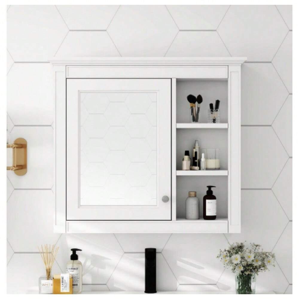 30'' X 28'' Medicine Cabinet, Wall Mounted Bathroom Storage Cabinet ...
