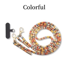 手工製作的手機掛繩，多色可調式掛繩袋，手機配件繩 - 多彩手機繩 - 查看 16