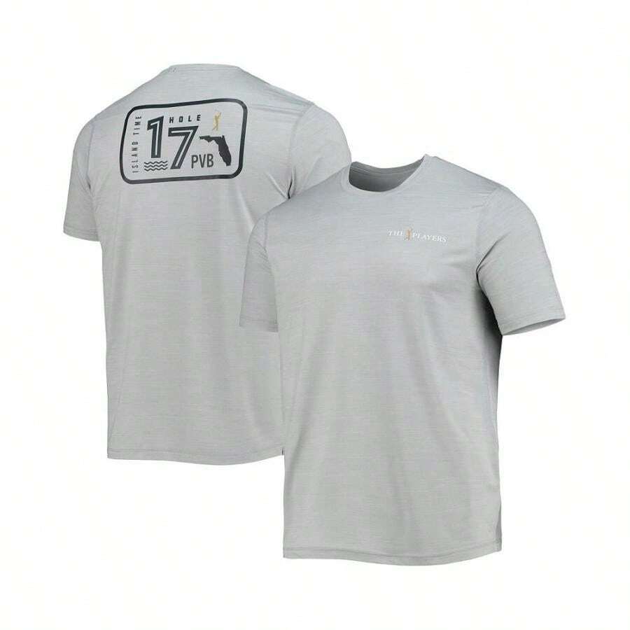 Boyfriend Style Men's Heathered Gray THE PLAYERS CLOUDSPUN T-Shirt - Heathered Gray - View 1