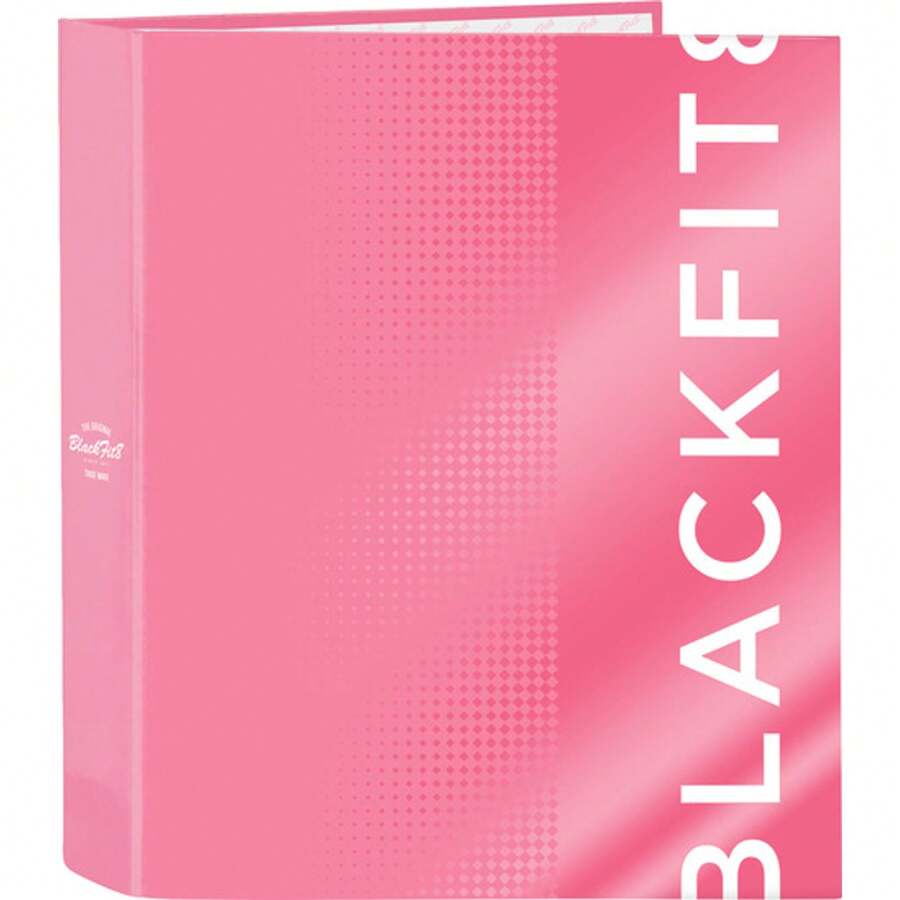 FC Barcelona 4 RING BINDER 35MM WIDE SPINE BLACKFIT8 "GLOW UP" - Officially Licensed Ring Binder - Exclusive Design - Ideal For Daily Use - Durable Material - Compatible With A4 Sheets - Multicolor - View 1