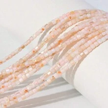 1pc 38cm Natural Freshwater Shell Beaded String For DIY Necklace, Earrings, Anklets, Etc. - Multicolor - View 13