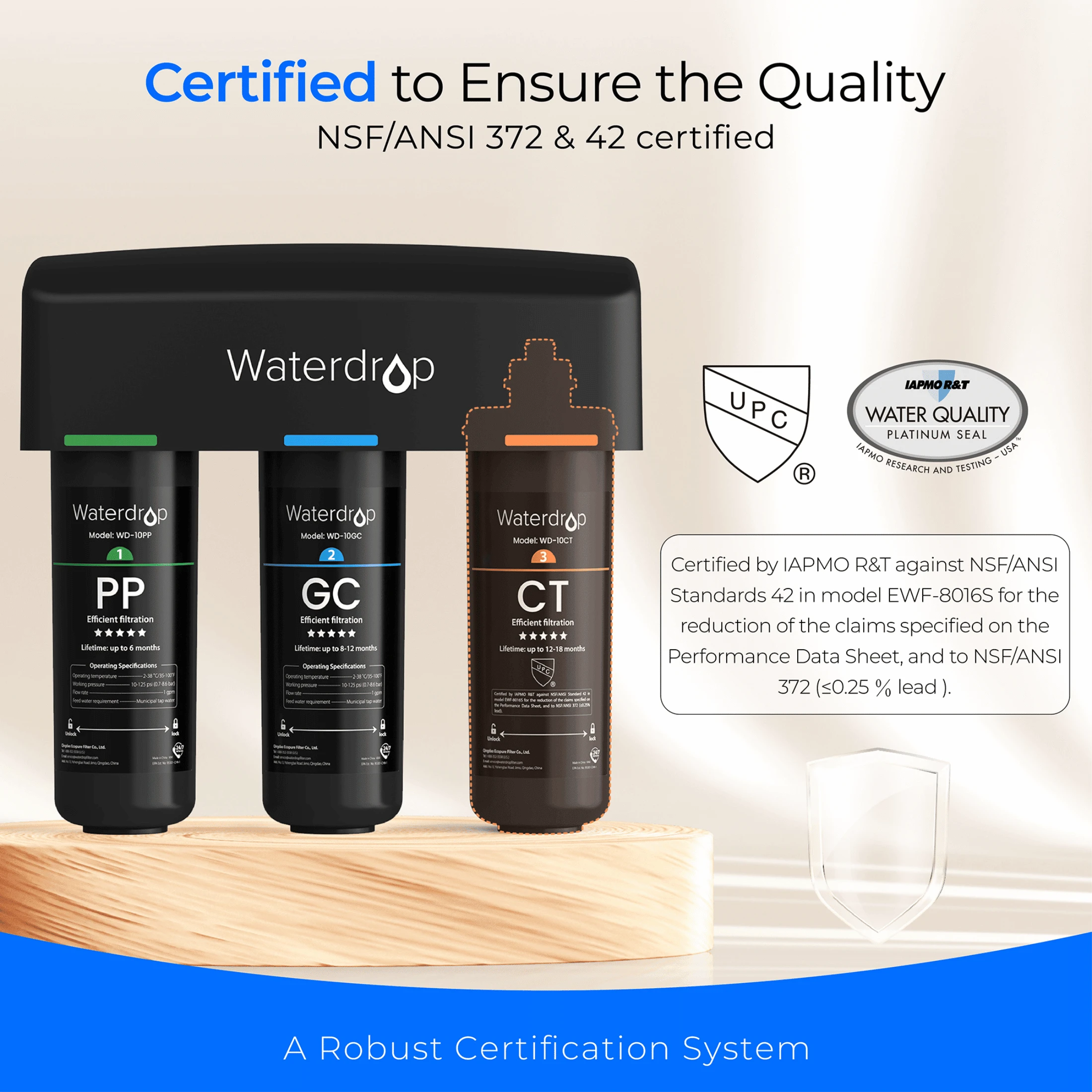 Waterdrop Wd 10ct Under Sink Water Filter Replacement For Waterdrop Waterdrop Wd 10ct Under Sink Water Filter Replacement For Waterdrop