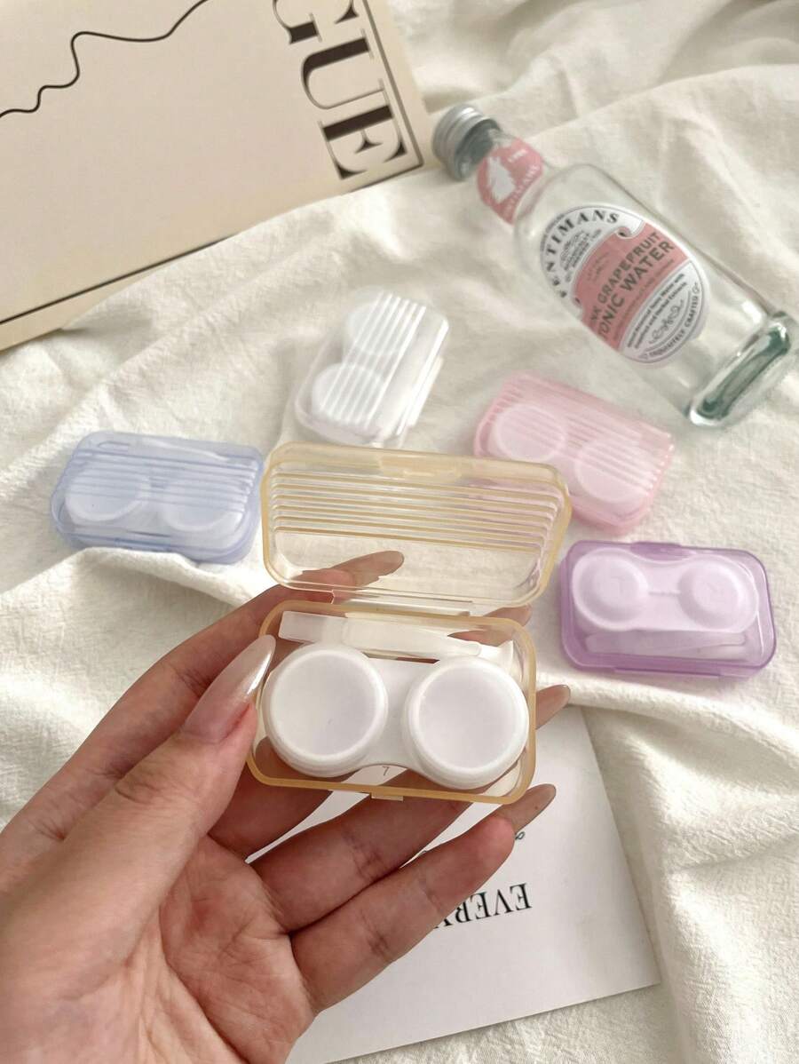 Simple And Transparent Color, Compact And Compact Colorful Contact Lens