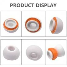 Memory Foam Earbud Tips, Replacement Foam Ear Tips Compatible With Airpods Pro And AirPods Pro 2 With Noise Reduction Hole - Multicolor - View 10