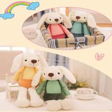 Cute Rabbit Plush Dolls, Soft Plush Dolls, Couple Dolls, Birthday Gifts, Home Decoration - Multi-color Accessories Are Random - View 5