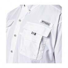 Columbia PFG 男友风 Bahama II UPF-50 速干衬衫 - 白色 - 查看 4