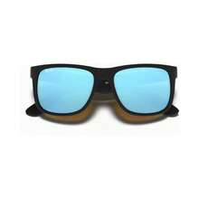 Ray-Ban 男女通用太阳镜，RB4165 Justin Mirror - 黑/綠鏡面 - 查看 7