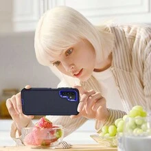 Compatible With Galaxy A15 5G Case: A14 A54 A13 A53 15 14 13 12 11 Pro Max Mini XR XS Max 8 7 15Plus SE 2020 Case With [2 Packs] Tempered Glass Screen Protectors, 3 In 1 Full Body Shockproof Rubber Dustproof Rugged Defender Protection Case Compatible With Galaxy A14 5G - Blue - View 7