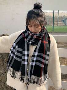 Men Shawls - Black - View 1