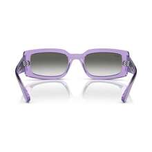 Ray-Ban Kính mát Unisex Kiliane, RB4395 - Màu tím trong suốt - Xem 6