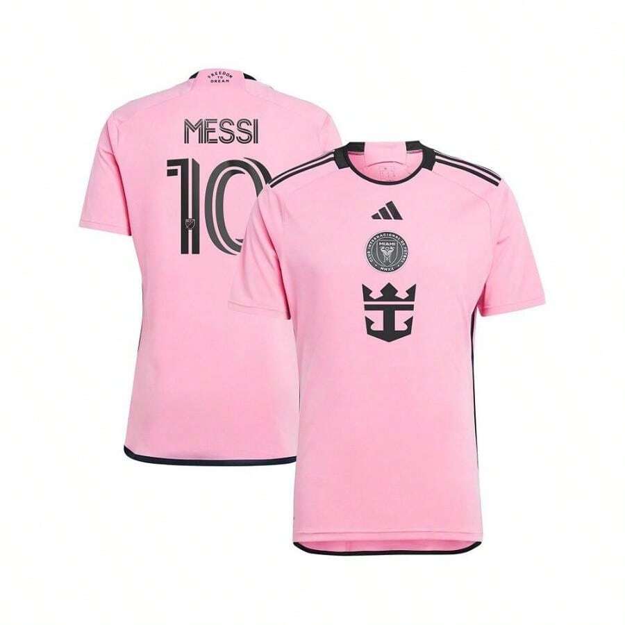 Boyfriend Style Men's Lionel Messi Inter Miami CF 2024 Replica Player Jersey - 2getherness Pink - View 1
