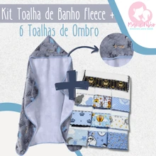 MeF Mae e Filho Baby Towels & Bathrobe - Rosa Pálido - Ver 2
