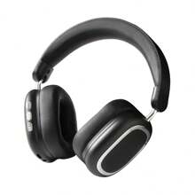 K8 Fashionable Foldable Portable Bluetooth Wireless Headphones - Black - View 1